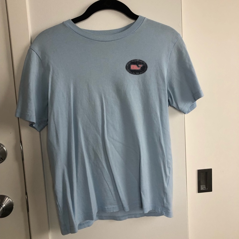 Sky blue Vineyard Vines t-shirt